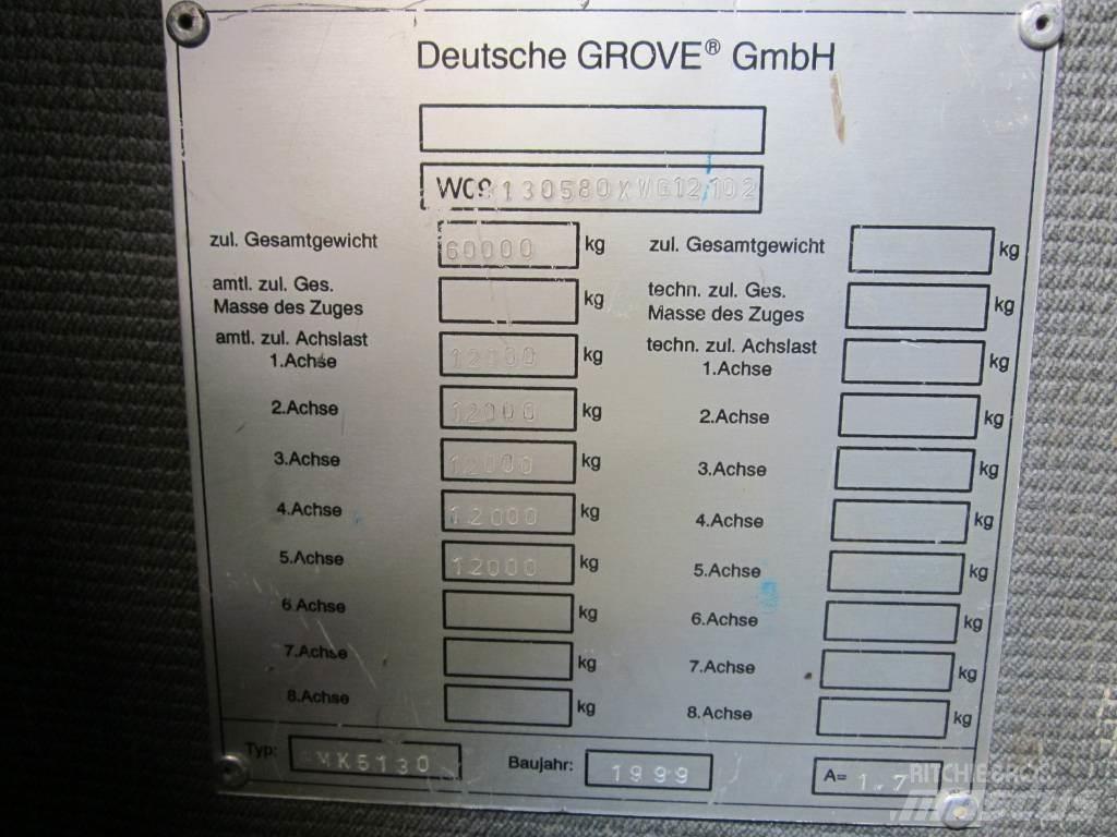 Grove GMK 5130 Всъдеходни кранове
