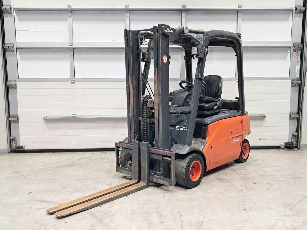 Linde E20PL-01 Електрически вилични кари-повдигачи