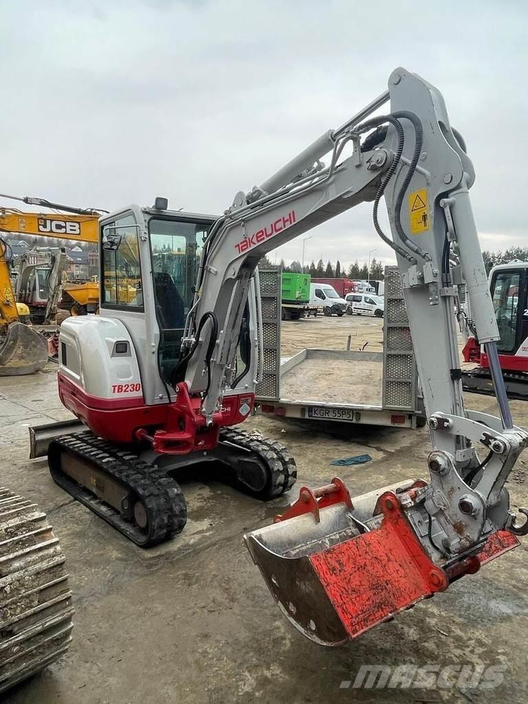 Takeuchi TB230 V3 Мини екскаватори < 7 т