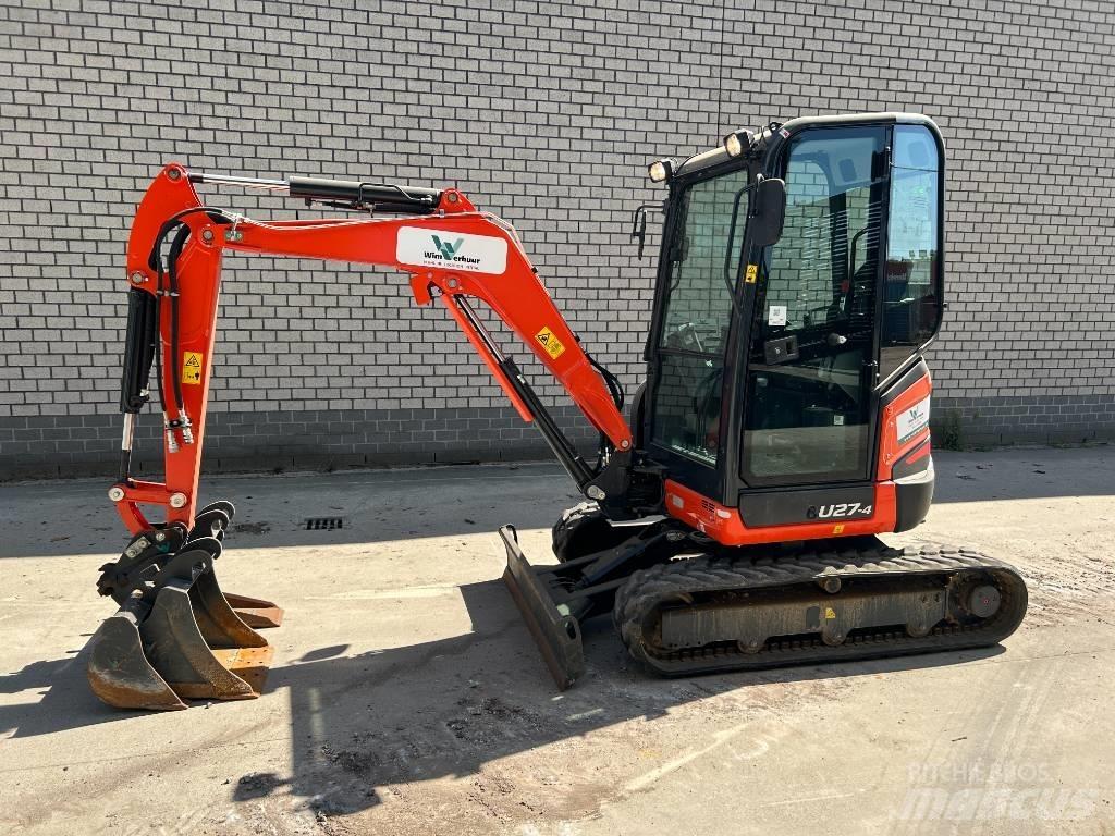 Kubota U 27-4 Мини екскаватори < 7 т