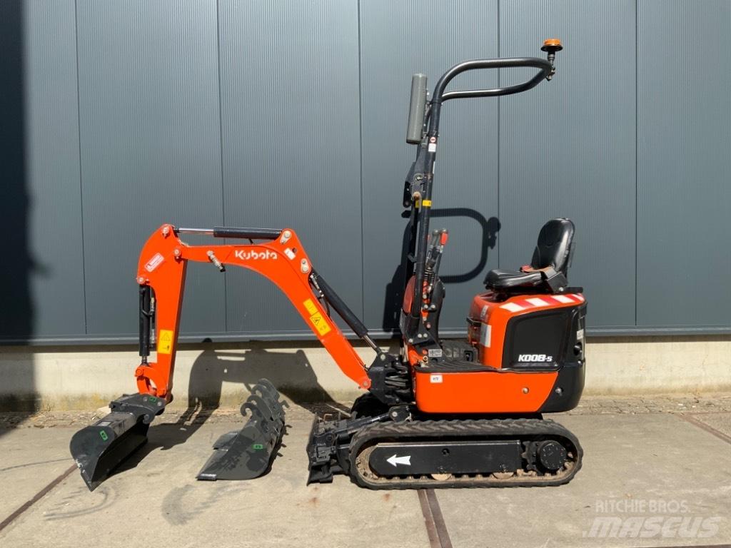Kubota K008-5 Мини екскаватори < 7 т
