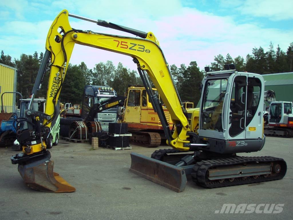 Wacker Neuson 75 Z3 Средни екскаватори 7т - 12т