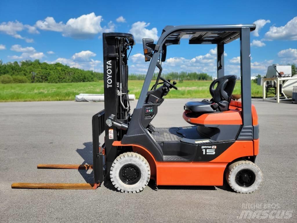 Toyota 8 FB 15 Електрически вилични кари-повдигачи