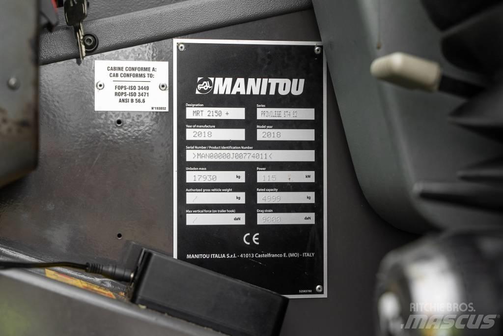 Manitou MRT 2150 Телескопични товарачи