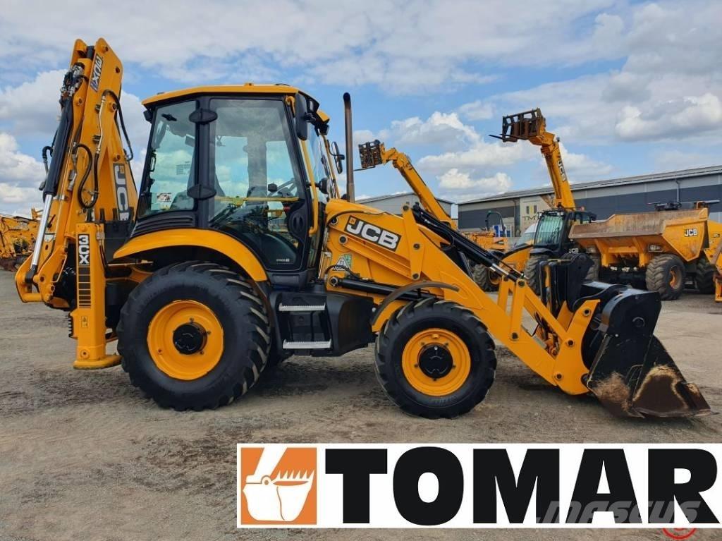 JCB 3 CX Товарач със заден ексватор