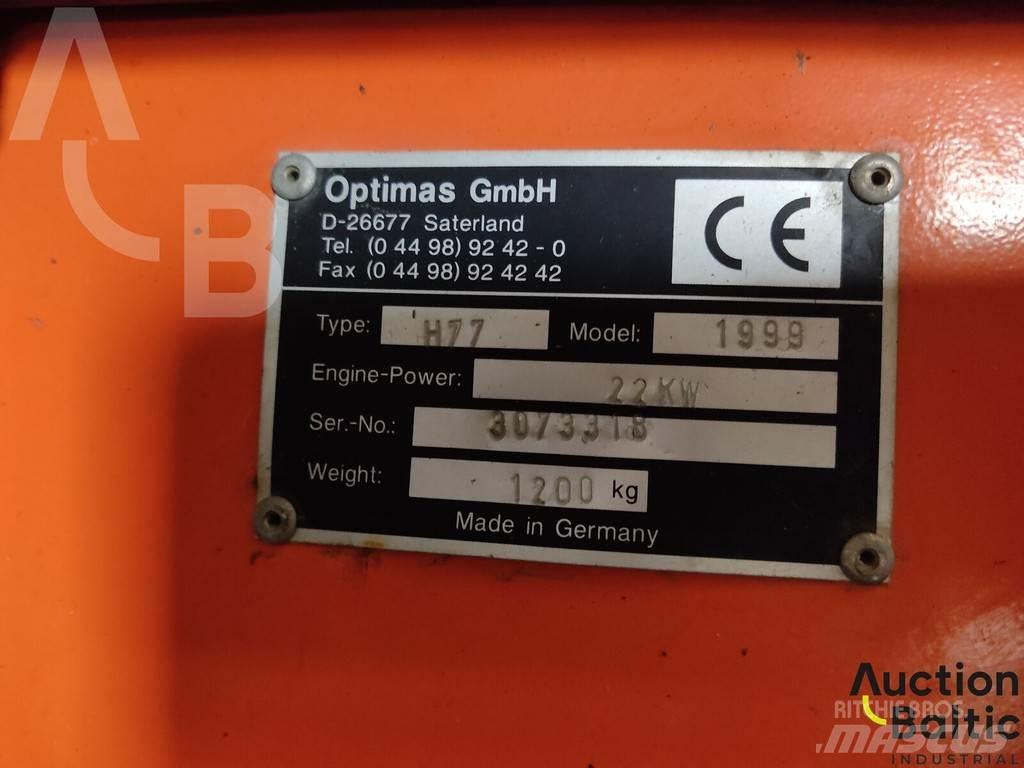 Optimas H77 Подемна и полагаща техника