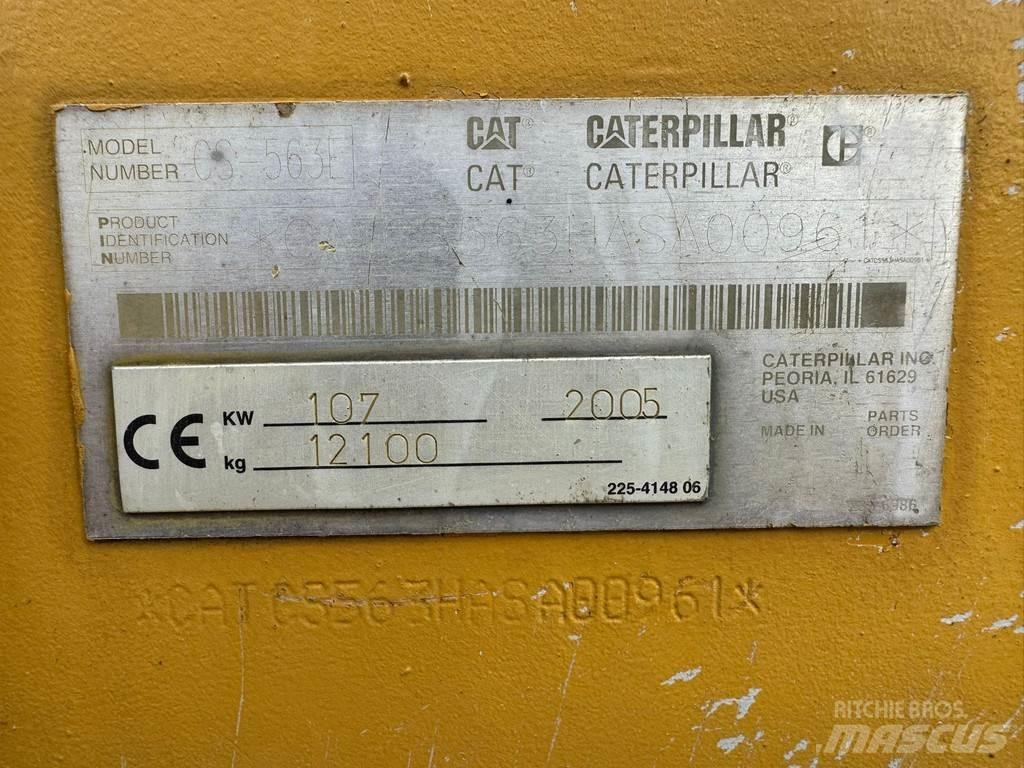 CAT CS563E Еднобарабанни ролки
