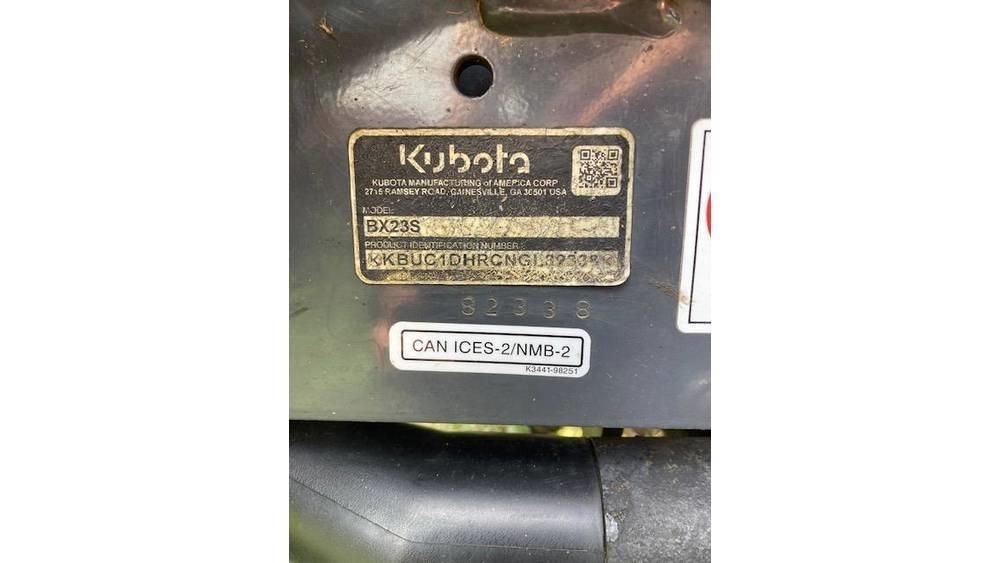 Kubota BX23s Трактори