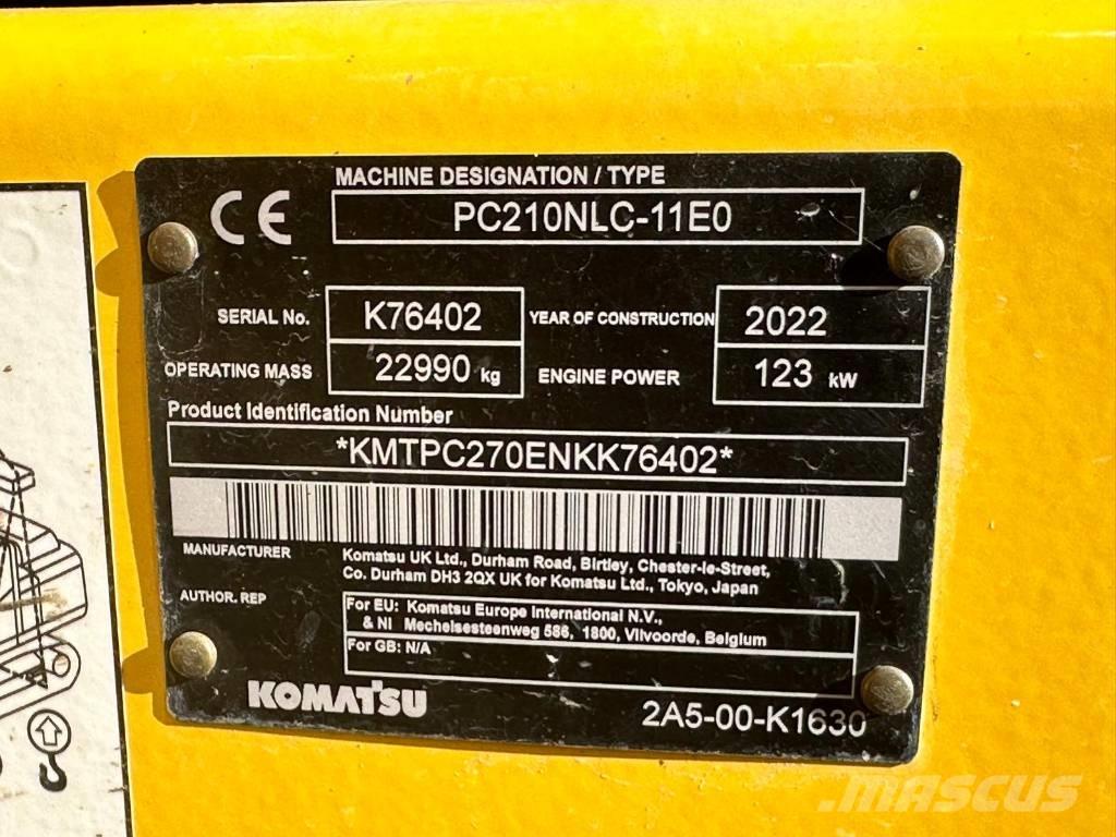 Komatsu PC 210 NLC Верижен екскаватор