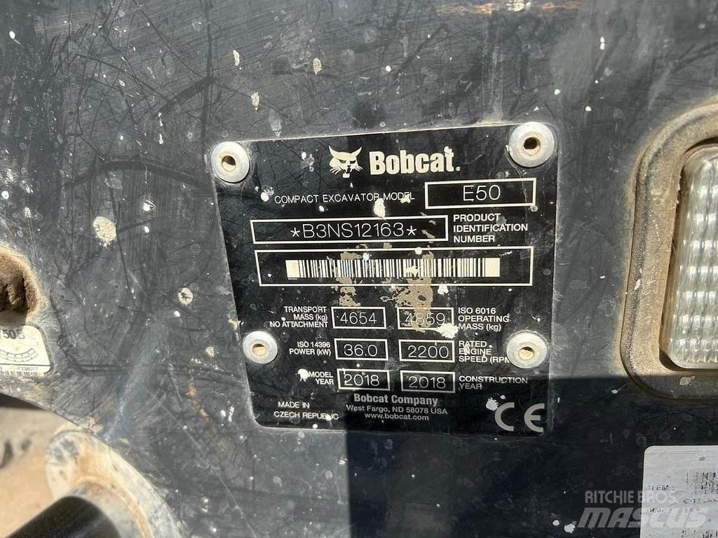 Bobcat E50 Мини екскаватори < 7 т