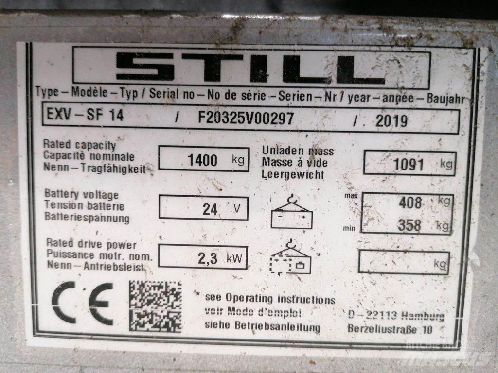 Still EXV-SF14 Колички високоповдигачи с теглич