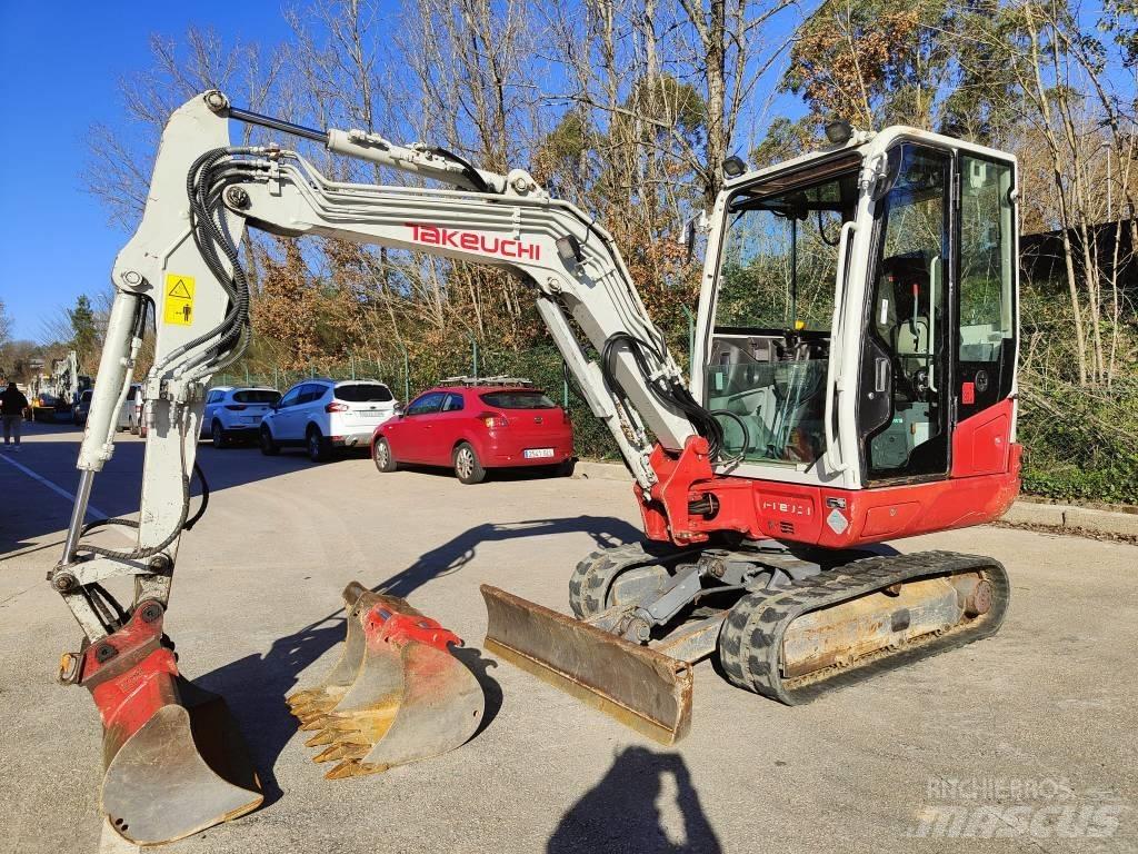Takeuchi TB 230 Мини екскаватори < 7 т