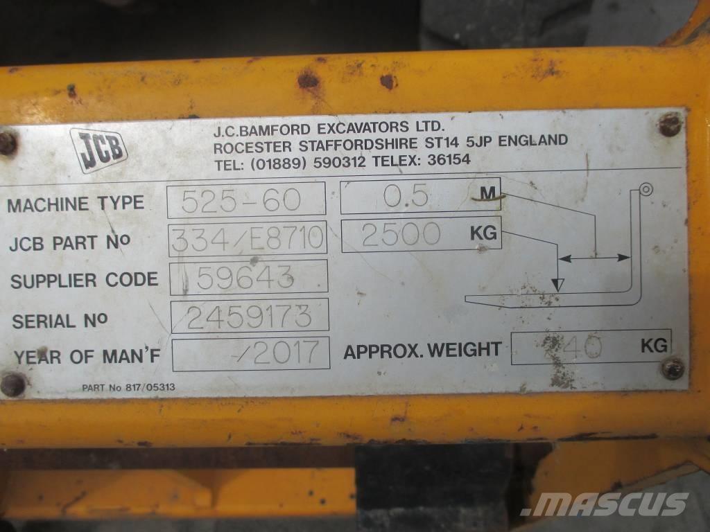 JCB 525-60 Телескопични товарачи