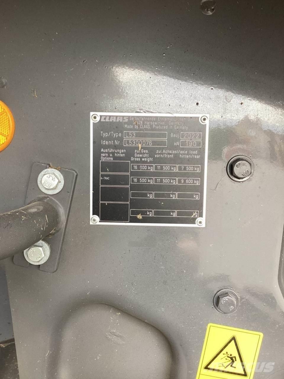 CLAAS Trion 520 Комбайни
