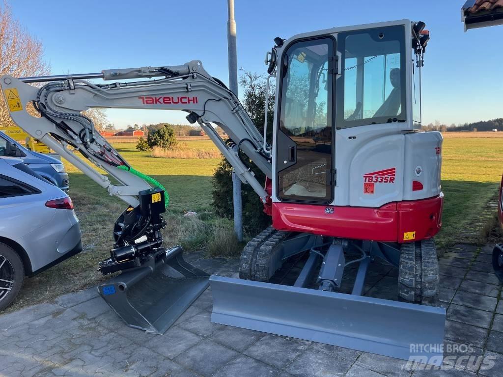 Takeuchi TB 335 R Мини екскаватори < 7 т