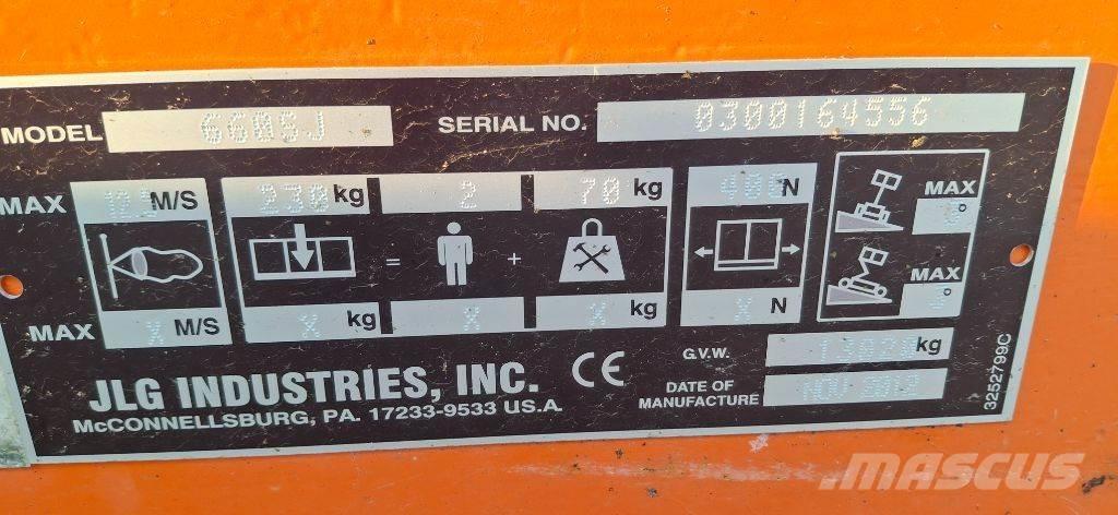 JLG 660 SJ Телескопични повдигачи
