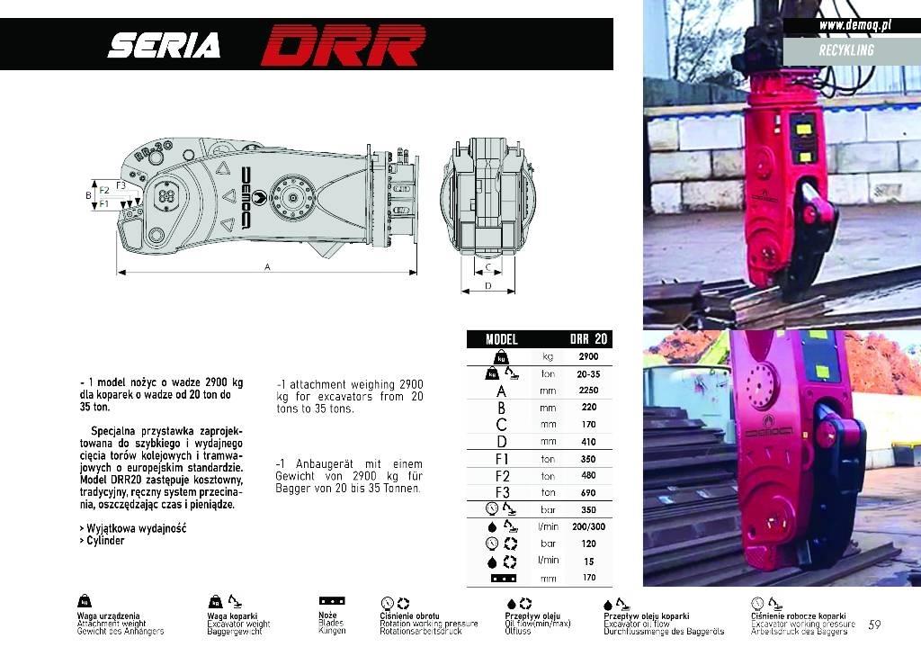  DEMOQ DRR20 Резачки