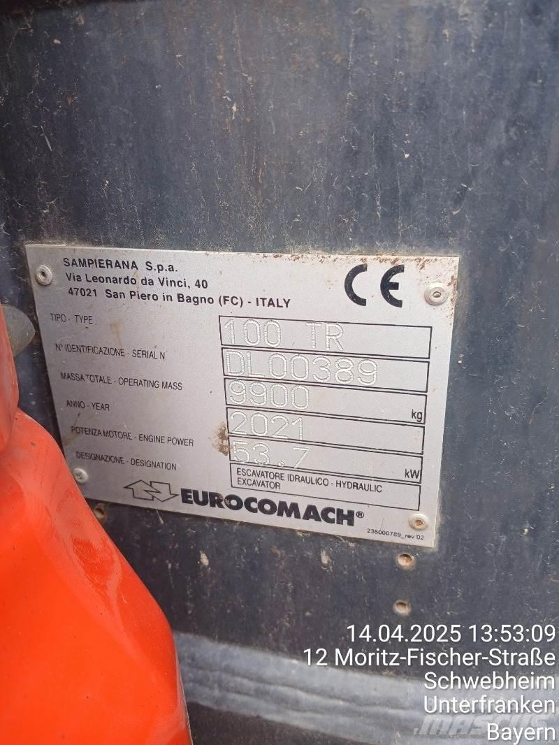 Eurocomach 100TR Мини екскаватори < 7 т