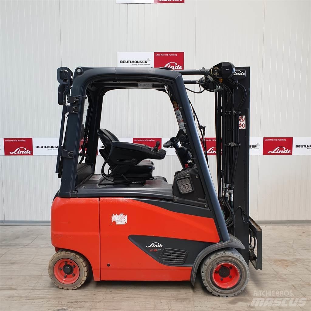 Linde E18PH Електрически вилични кари-повдигачи