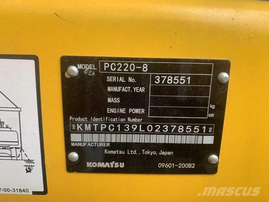Komatsu PC 220-8 Верижен екскаватор