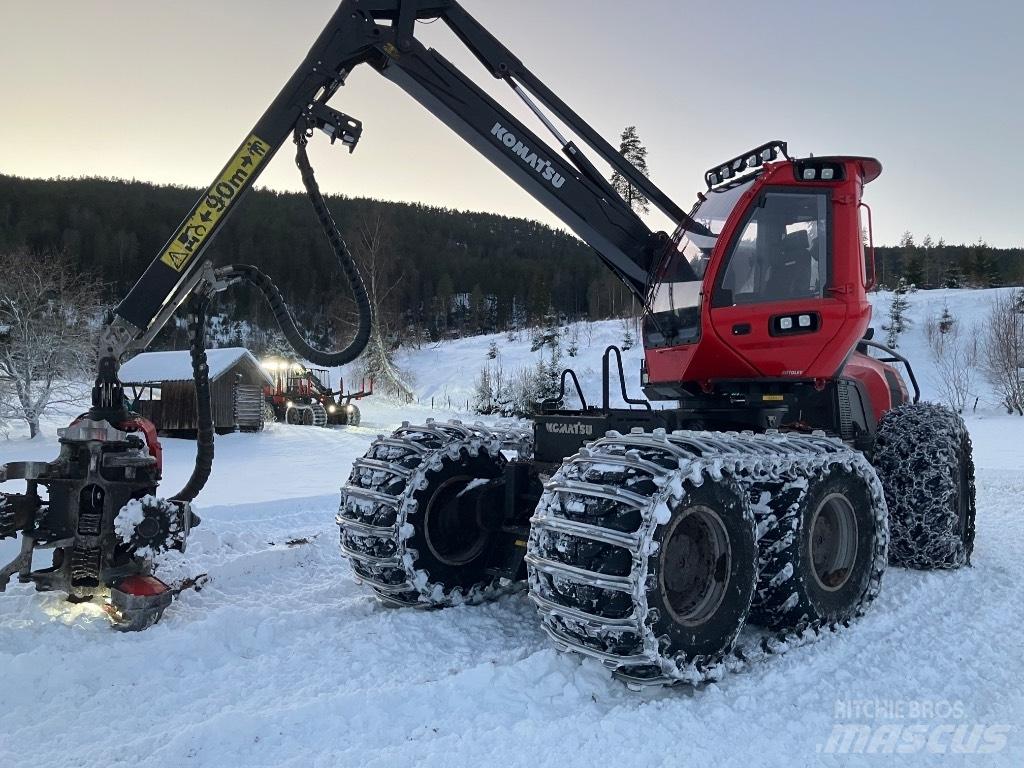 Komatsu 951 Харвестери
