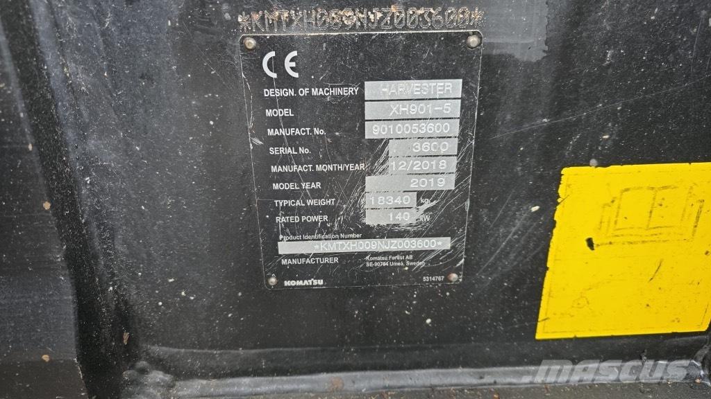 Komatsu 901.5 Харвестери