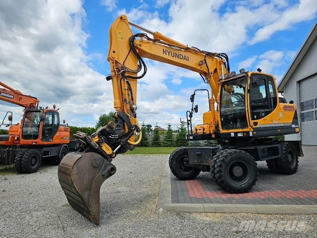 Hyundai 140 W 9 A Колесни екскаватори