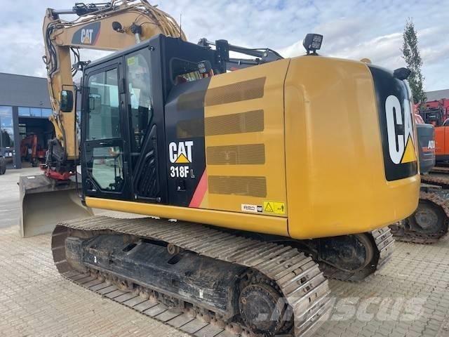 CAT 318FL Верижен екскаватор