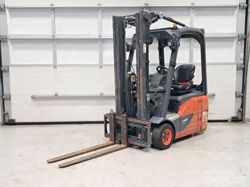 Linde E16C-02 Електрически вилични кари-повдигачи