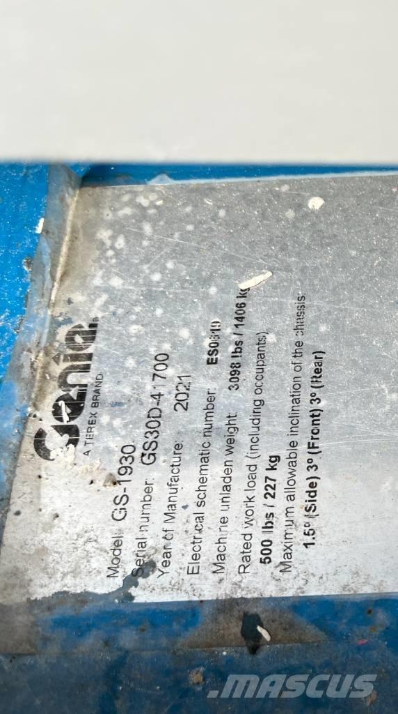 Genie GS 1930E-Drive Ножични работни платформи