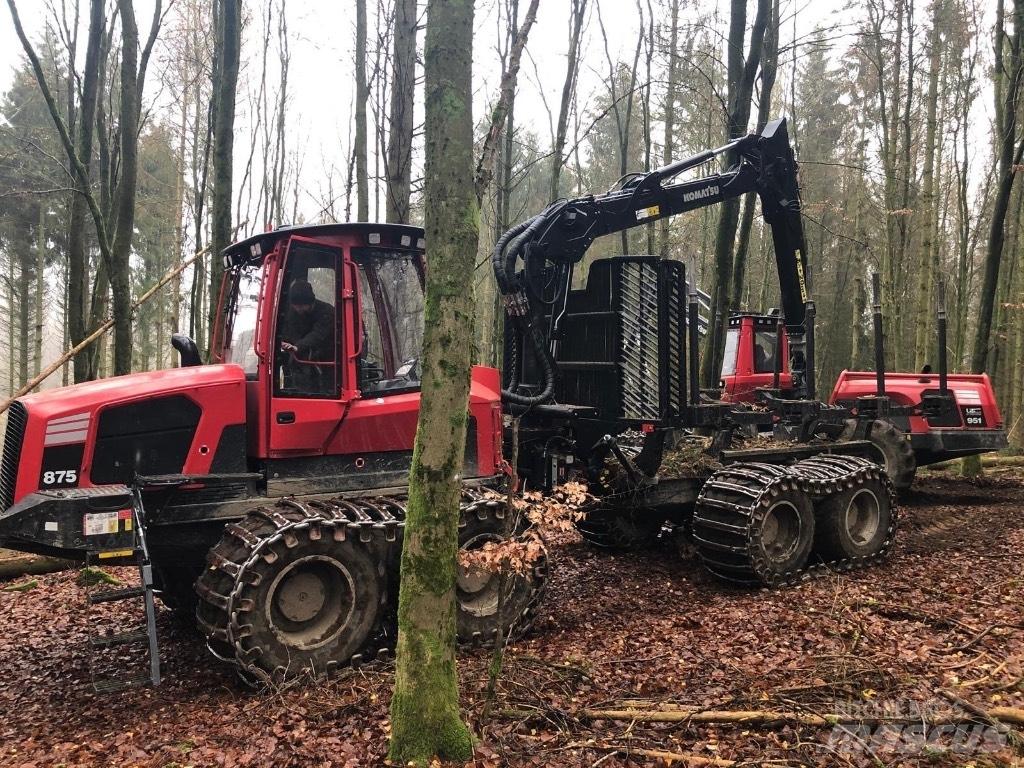 Komatsu 875 Форуардери
