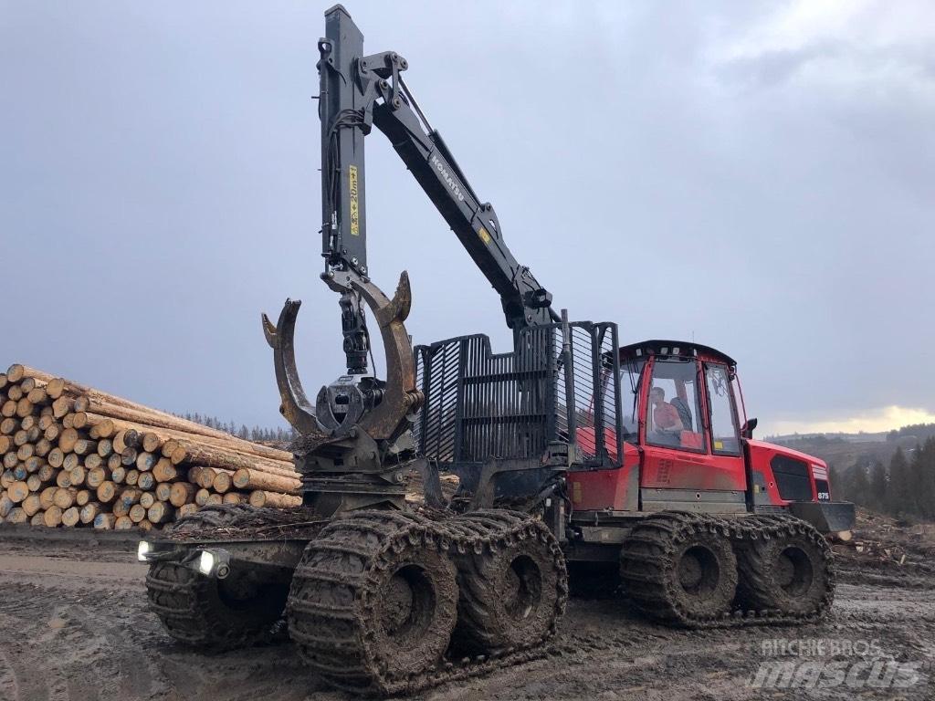 Komatsu 875 Форуардери