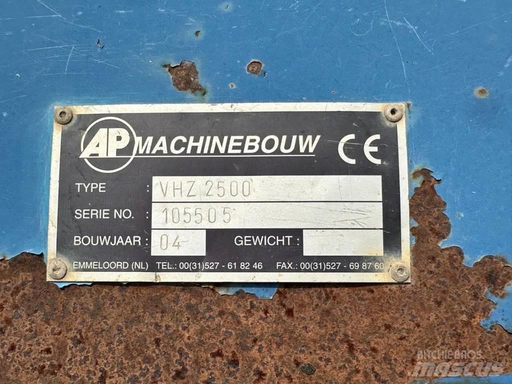 AP VHZ 2500 Автоматични метачки с четки