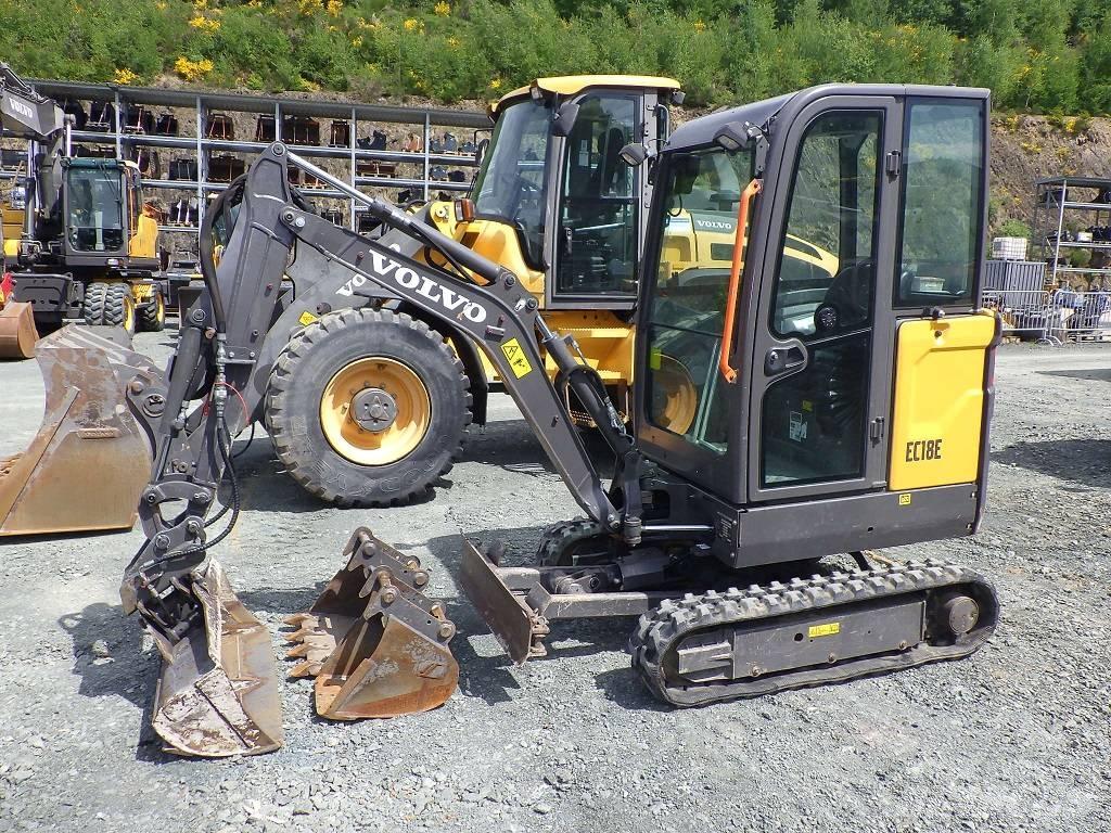 Volvo EC 18 E Мини екскаватори < 7 т