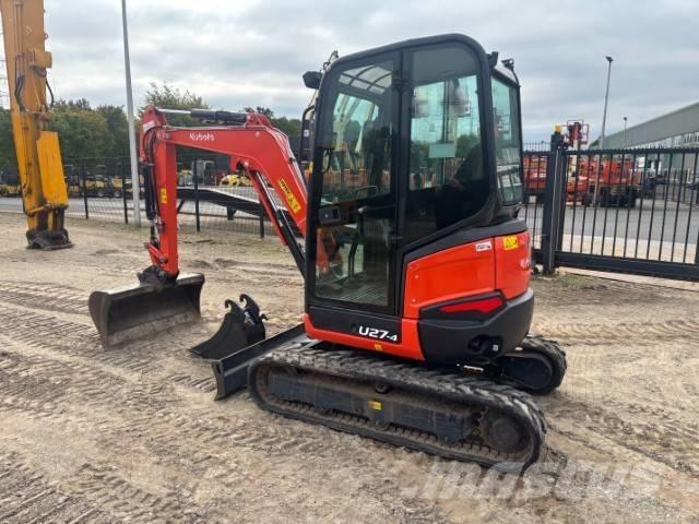 Kubota U 27-4 Мини екскаватори < 7 т