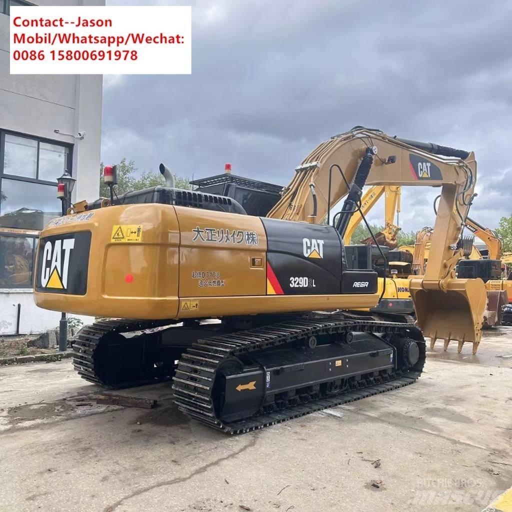 CAT 329 D2L Верижен екскаватор