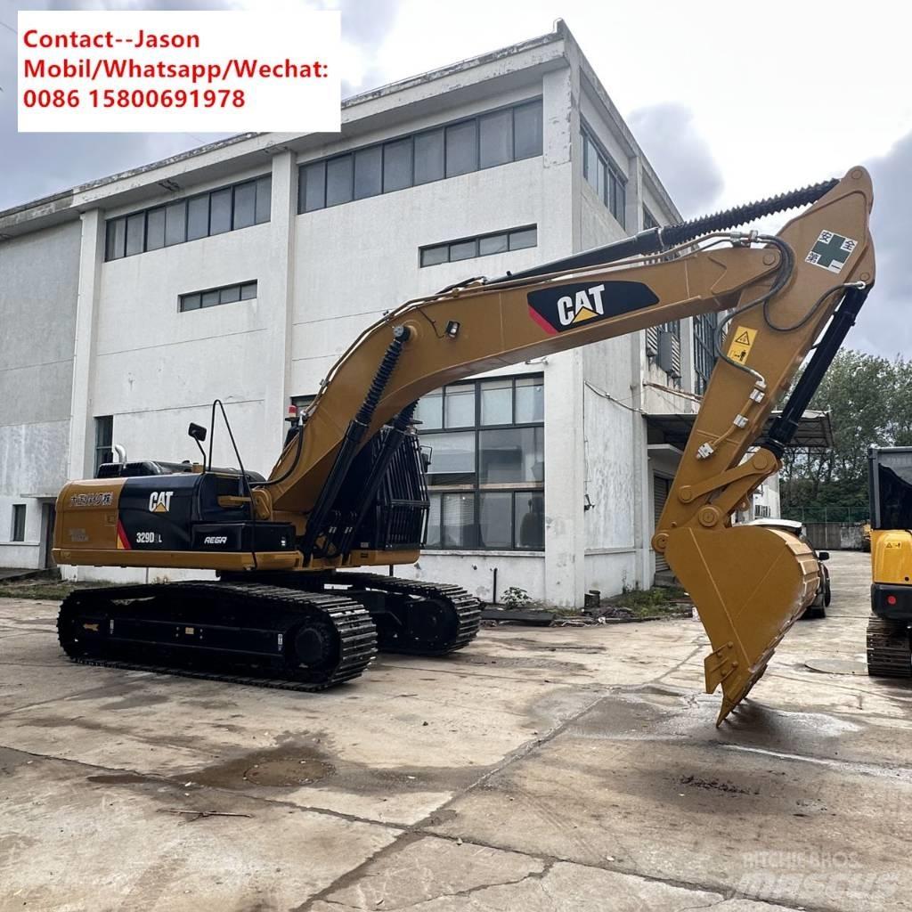 CAT 329 D2L Верижен екскаватор