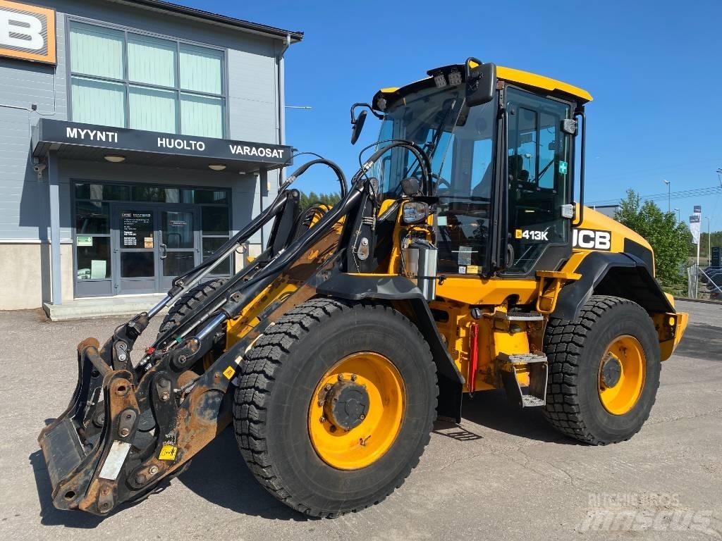 JCB 413 K T4F Колесни товарачи