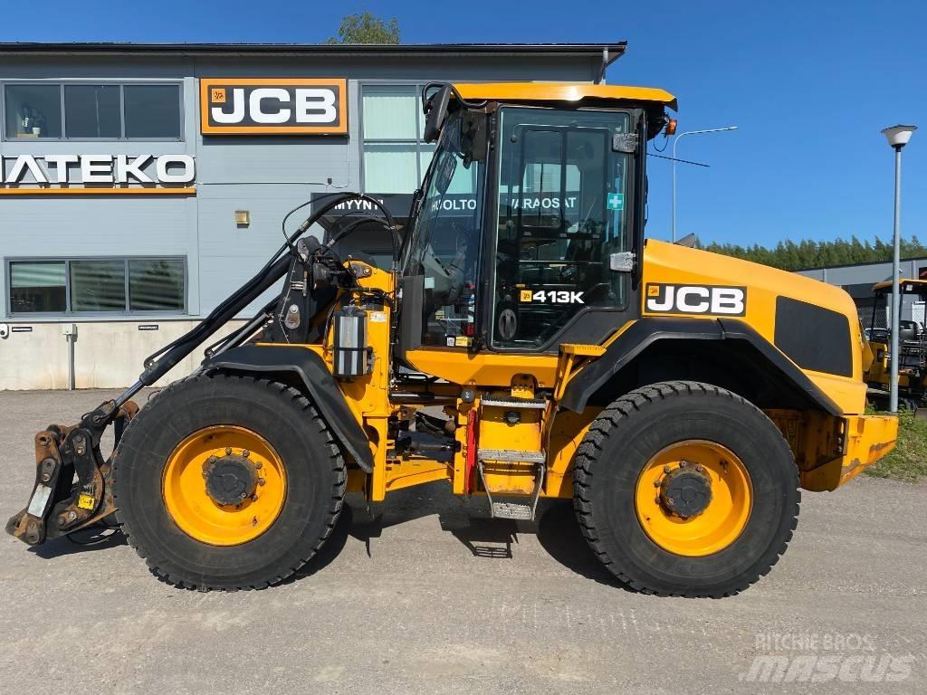 JCB 413 K T4F Колесни товарачи