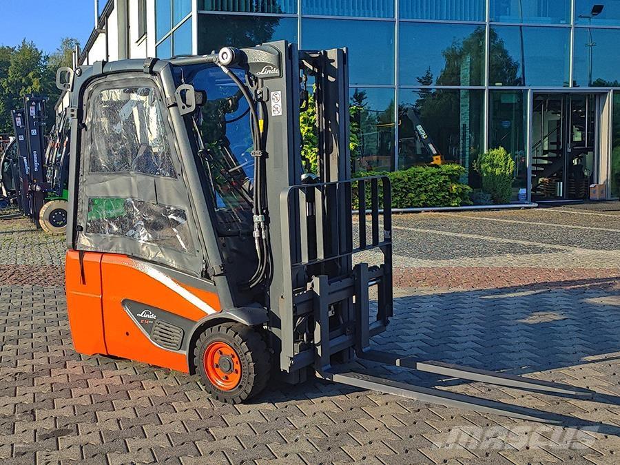 Linde E14-02 Електрически вилични кари-повдигачи