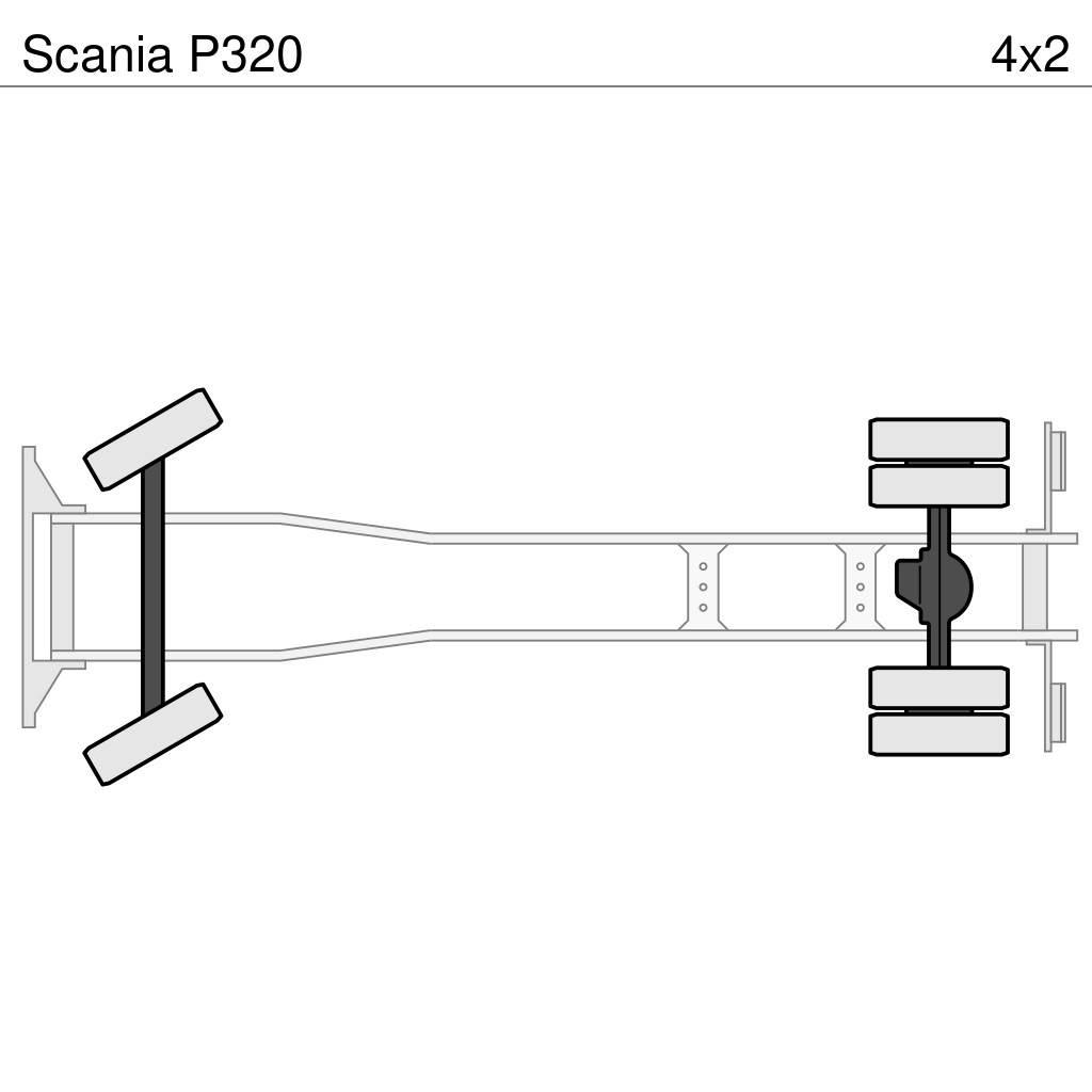 Scania P320 Камиони със скипов подемник