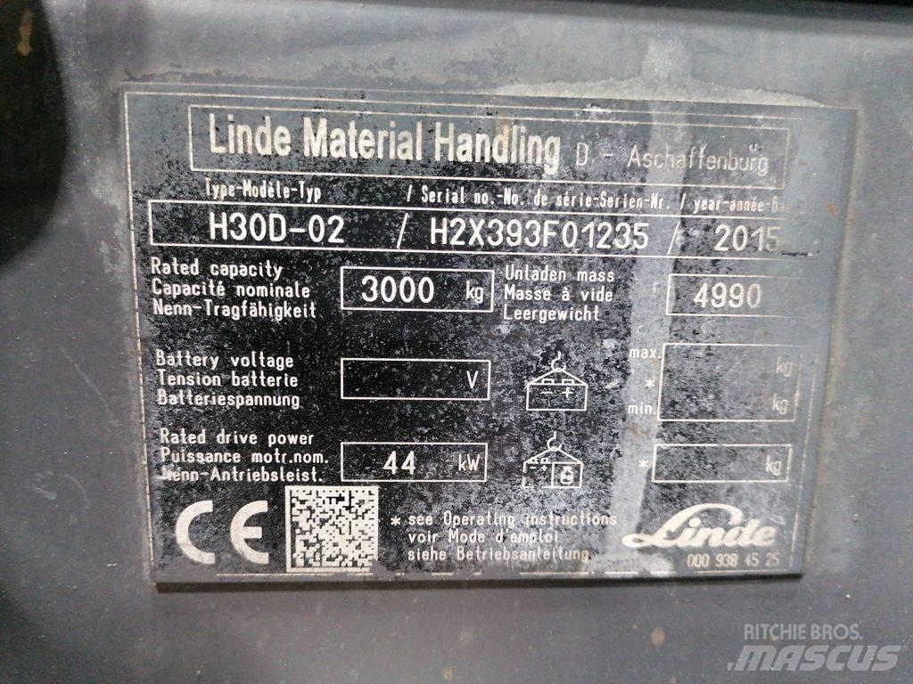 Linde H30D-02 Дизелови камиони