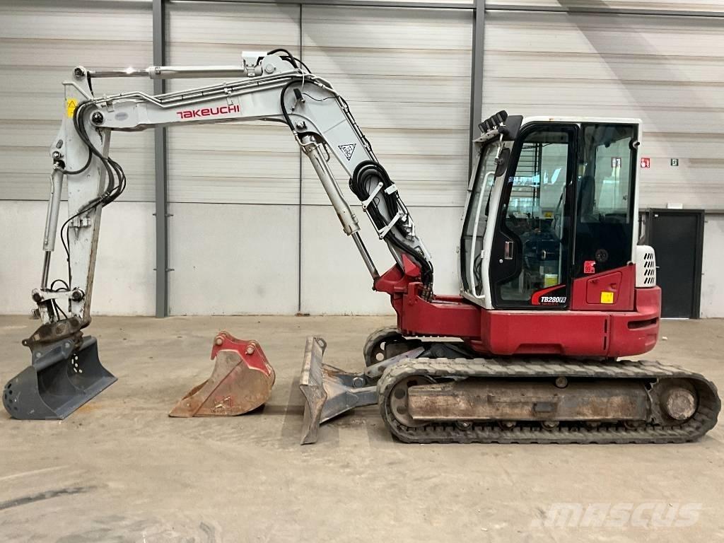Takeuchi TB 280 FR Средни екскаватори 7т - 12т
