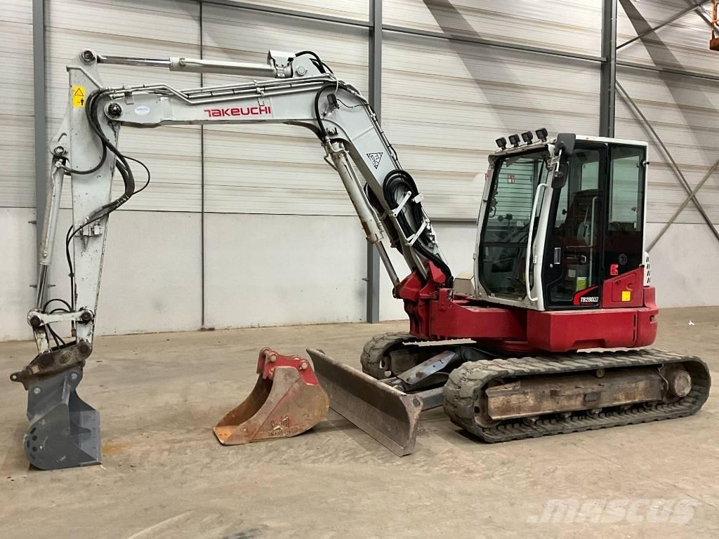 Takeuchi TB 280 FR Средни екскаватори 7т - 12т