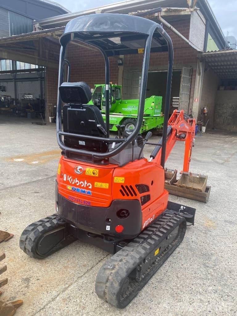 Kubota U 17-3 Мини екскаватори < 7 т