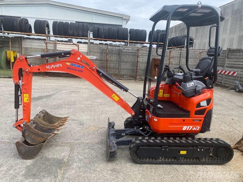 Kubota U 17-3 Мини екскаватори < 7 т
