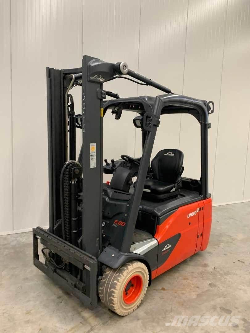 Linde E20L Електрически вилични кари-повдигачи