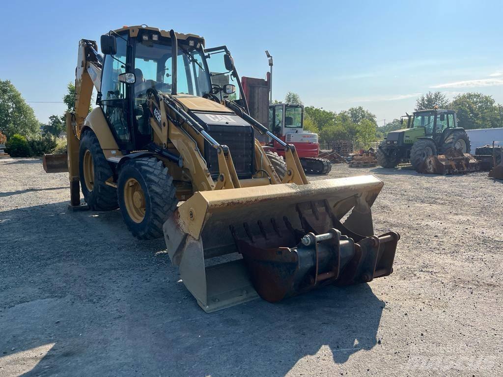  Tractopelle Cat 432F Товарач със заден ексватор