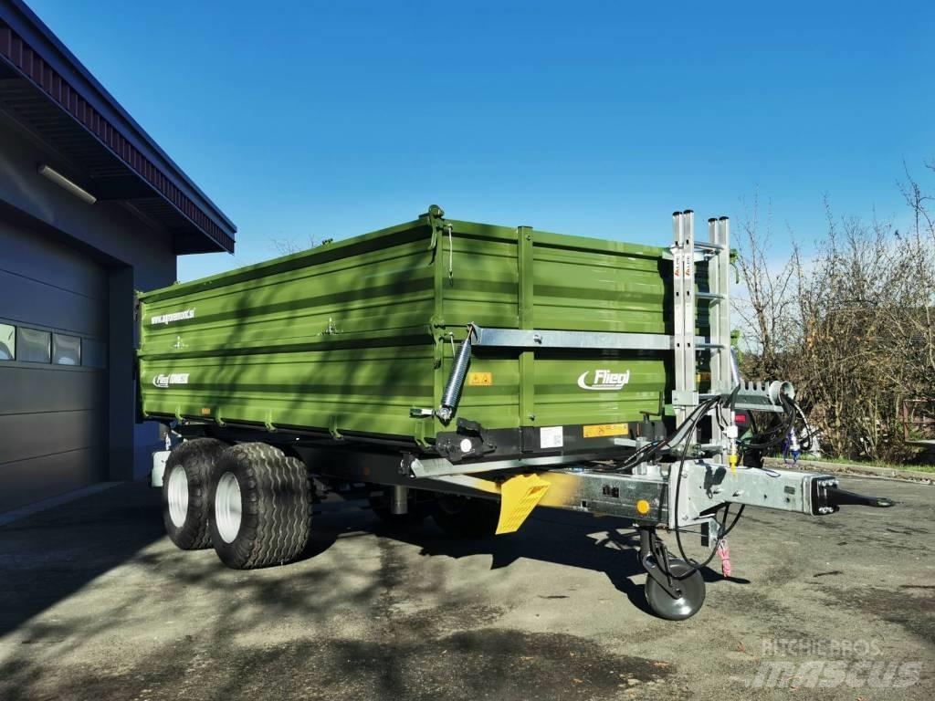 Fliegl TDK 80 -88 VR Ремаркета със скипов подемник