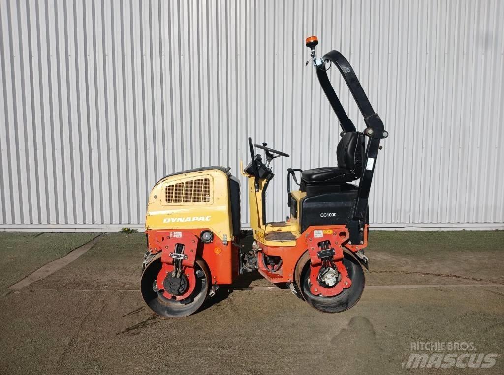 Dynapac CC1000, Vält Двойни барабанни ролки

